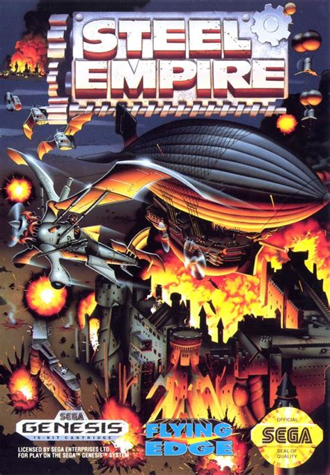 empire of steel genesis box cover|steel empire sega.